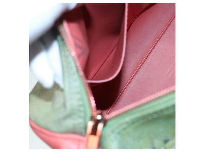 LOUIS VUITTON Masters Collection Mona Lisa Speedy 30 Tasche M43372 LV Auth 87609SAM Pink Khaki - Ansicht 34
