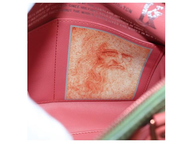 LOUIS VUITTON Masters Collection Mona Lisa Speedy 30 Tasche M43372 LV Auth 87609SAM Pink Khaki - Ansicht 36