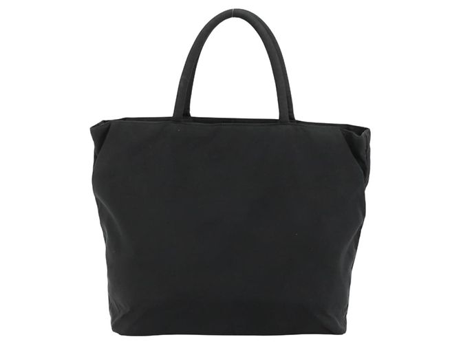 PRADA Handtasche Nylon Schwarz Silber Auth bs34105 - Ansicht 2