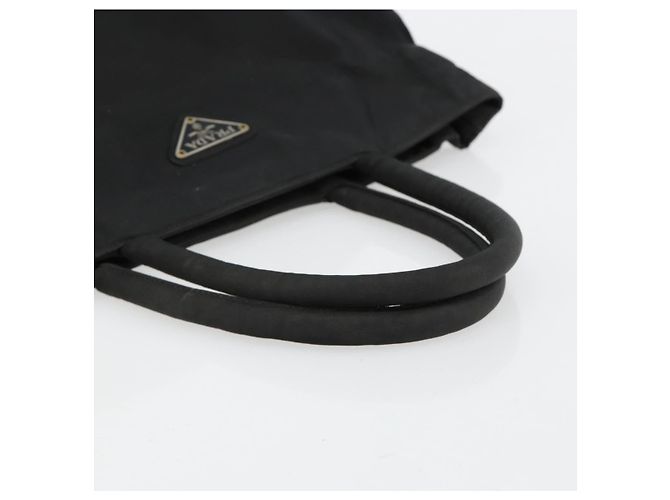 PRADA Handtasche Nylon Schwarz Silber Auth bs34105 - Ansicht 7