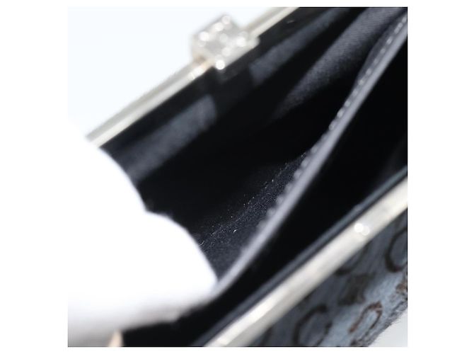 Céline Borsa a tracolla CELINE C Macadam Canvas Grigio Argento Auth YKZ580 Marrone - vista 19