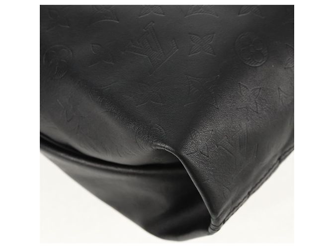 Bolso Tote LOUIS VUITTON Monogram Shadow Black M43679 LV Auth TR218 Negro - vista 14