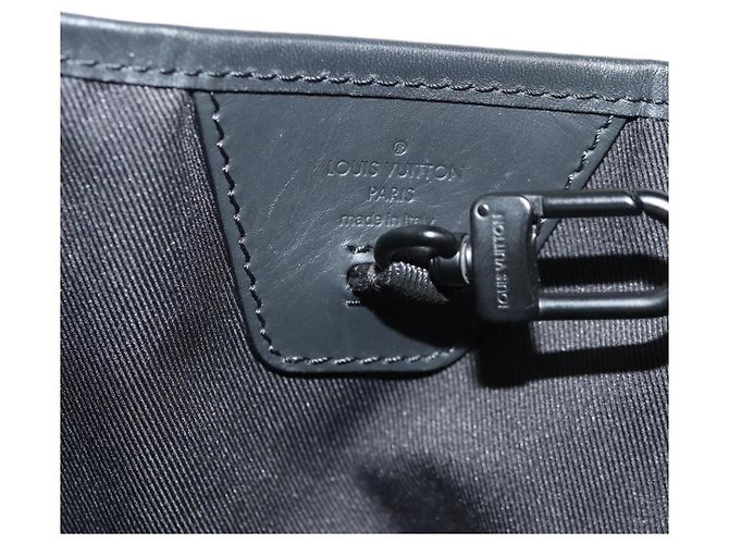 Bolso Tote LOUIS VUITTON Monogram Shadow Black M43679 LV Auth TR218 Negro - vista 22