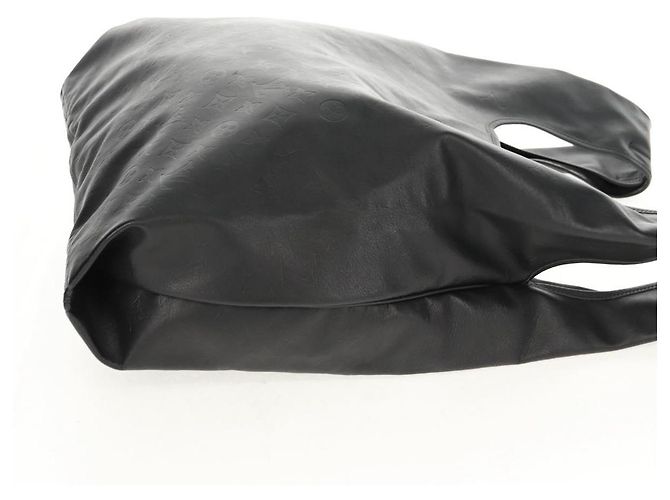 Bolso Tote LOUIS VUITTON Monogram Shadow Black M43679 LV Auth TR218 Negro - vista 4