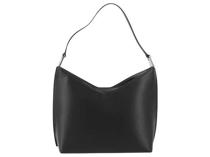 Borsa a tracolla GUCCI in pelle vernice Nero Argento 001 3017 Auth 165092 - vista 2