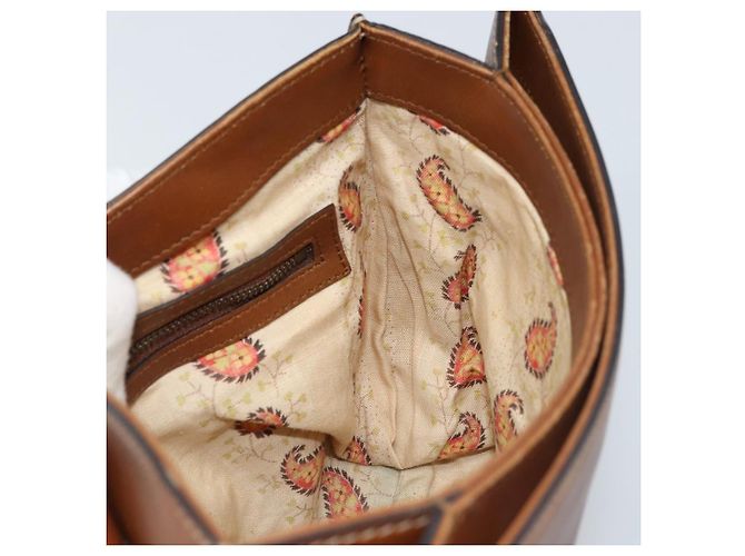 Borsa a Spalla GUCCI in Pelle Marrone Oro 409154 Auth mr2049 D'oro - vista 19