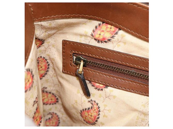 Borsa a Spalla GUCCI in Pelle Marrone Oro 409154 Auth mr2049 D'oro - vista 21