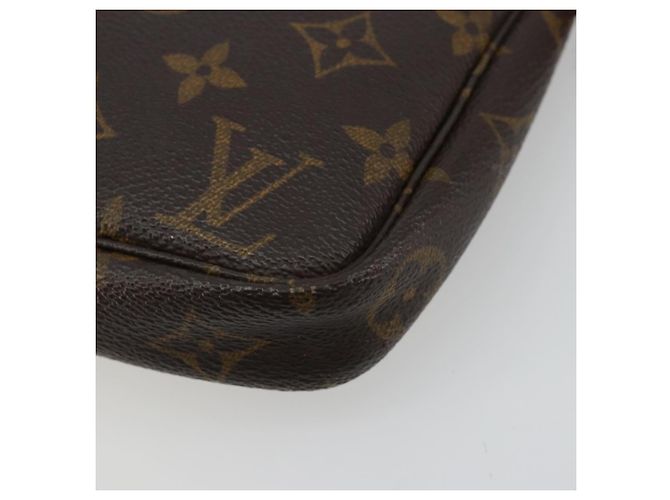 LOUIS VUITTON Monogram Pochette Accessoires Pochette M51980 LV Auth ep13455 Monogramme - vue 11