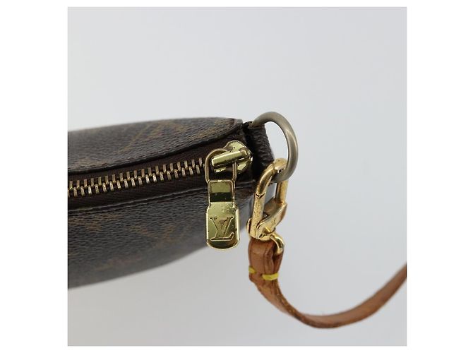 LOUIS VUITTON Monogram Pochette Accessoires Pochette M51980 LV Auth ep13455 Monogramme - vue 16