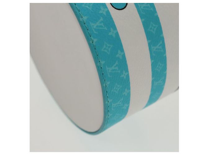 LOUIS VUITTON Borsa Monogram Painted Can in PVC 2way Blu M81597 LV Auth 97849SM - vista 17