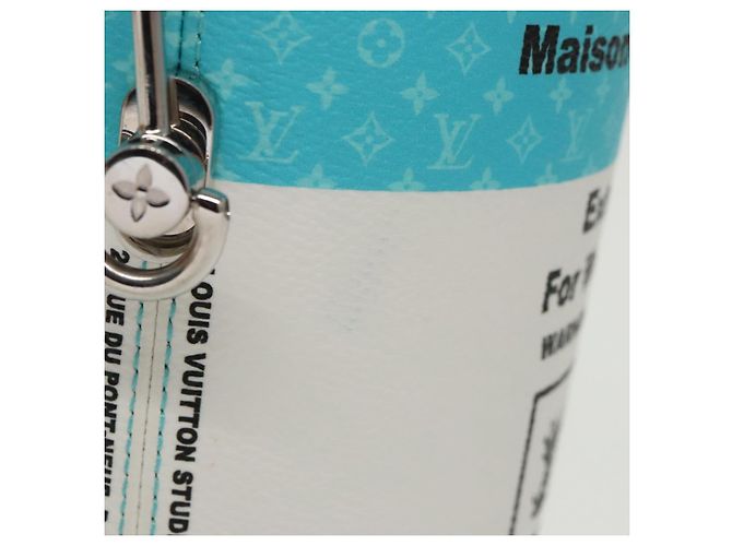 LOUIS VUITTON Borsa Monogram Painted Can in PVC 2way Blu M81597 LV Auth 97849SM - vista 4