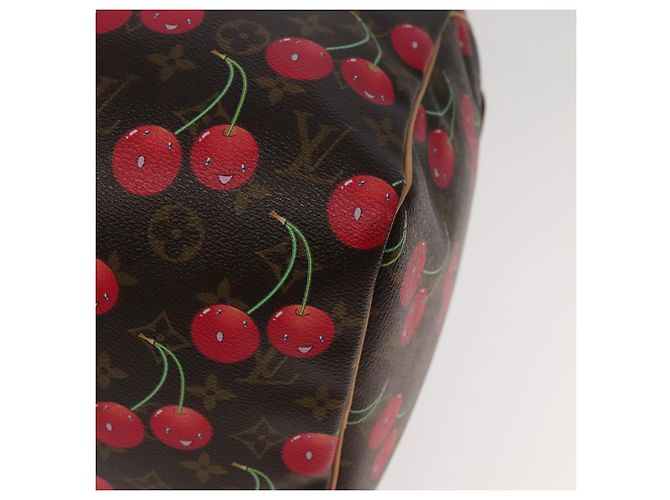 LOUIS VUITTON Monogram Cherry Keepall 45 Boston Bag M95011 LV Auth 101791SM Monogramma - vista 14