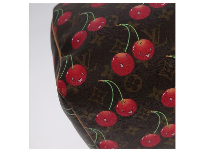 LOUIS VUITTON Monogram Cherry Keepall 45 Boston Bag M95011 LV Auth 101791SM Monogramma - vista 15