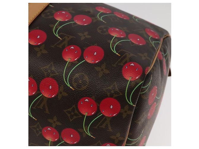LOUIS VUITTON Monogram Cherry Keepall 45 Boston Bag M95011 LV Auth 101791SM Monogramma - vista 16