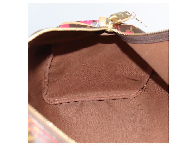 LOUIS VUITTON Monogram Cherry Keepall 45 Boston Bag M95011 LV Auth 101791SM Monogramma - vista 21