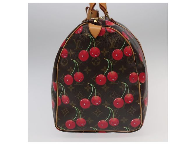 LOUIS VUITTON Monogram Cherry Keepall 45 Boston Bag M95011 LV Auth 101791SM Monogramma - vista 3