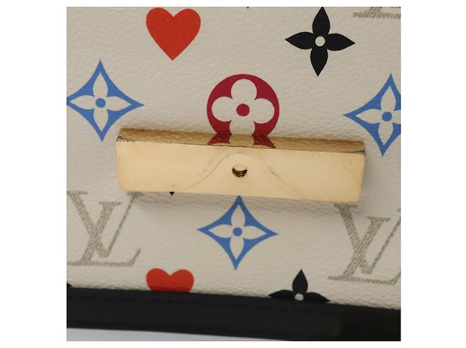 LOUIS VUITTON Game On 2021 Cruise Collection Dauphine MM M57463 Auth 104004SM Bianco - vista 10