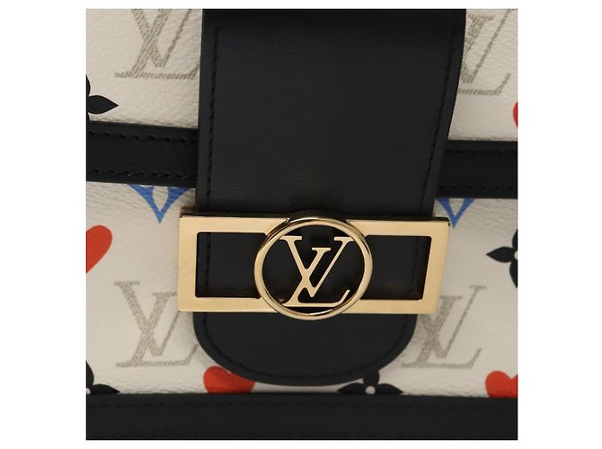 LOUIS VUITTON Game On 2021 Cruise Collection Dauphine MM M57463 Auth 104004SM Bianco - vista 20