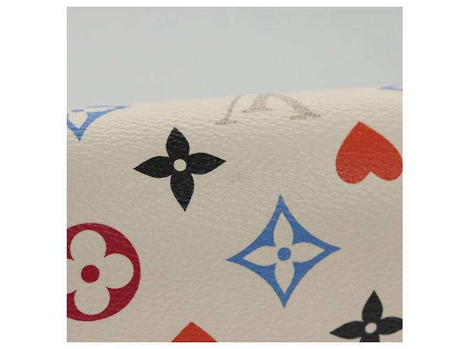 LOUIS VUITTON Game On 2021 Cruise Collection Dauphine MM M57463 Auth 104004SM Bianco - vista 3