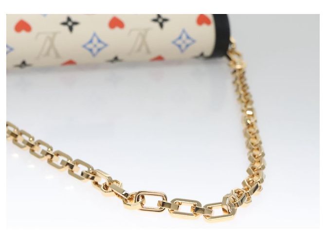 LOUIS VUITTON Game On 2021 Cruise Collection Dauphine MM M57463 Auth 104004SM Bianco - vista 8