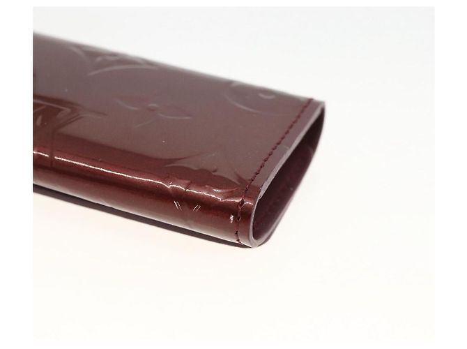 LOUIS VUITTON Vernis Multicles 4 Key Case Rouge Favist M91542 LV Auth SW2314A - vista 10