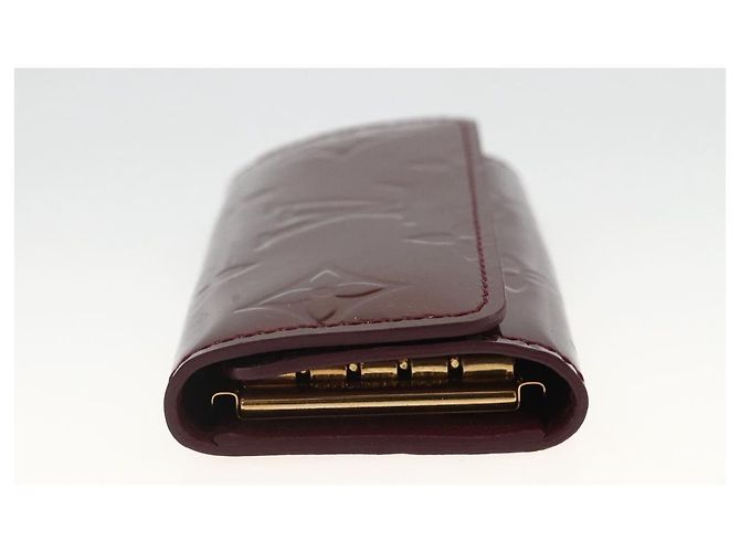 LOUIS VUITTON Vernis Multicles 4 Key Case Rouge Favist M91542 LV Auth SW2314A - vista 4