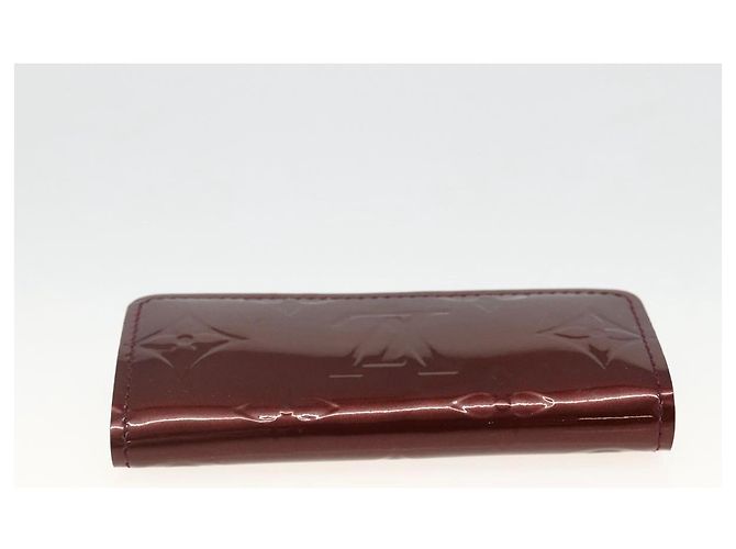 LOUIS VUITTON Vernis Multicles 4 Key Case Rouge Favist M91542 LV Auth SW2314A - vista 6
