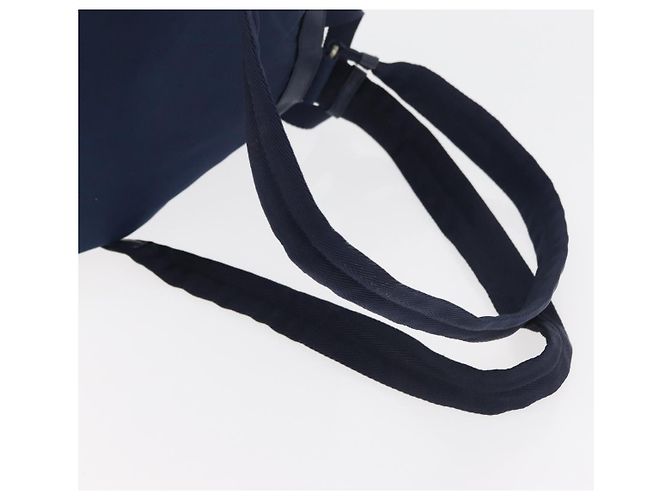 Zaino PRADA Nylon Navy Silver Auth 161363 Argento Blu navy - vista 10
