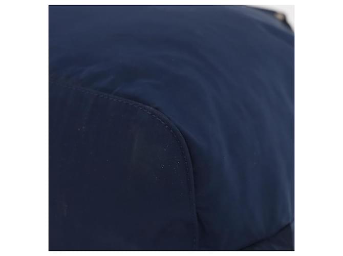 Zaino PRADA Nylon Navy Silver Auth 161363 Argento Blu navy - vista 19