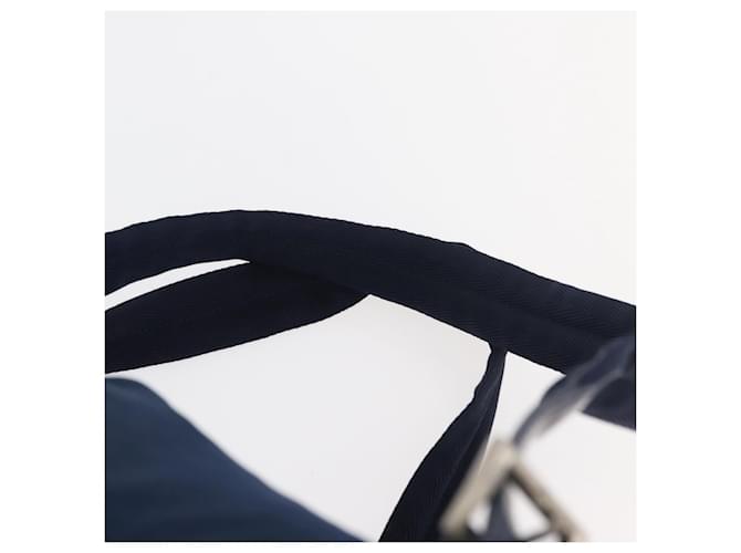 Zaino PRADA Nylon Navy Silver Auth 161363 Argento Blu navy - vista 5