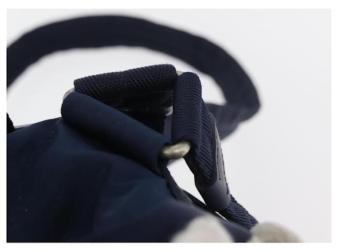 Zaino PRADA Nylon Navy Silver Auth 161363 Argento Blu navy - vista 9