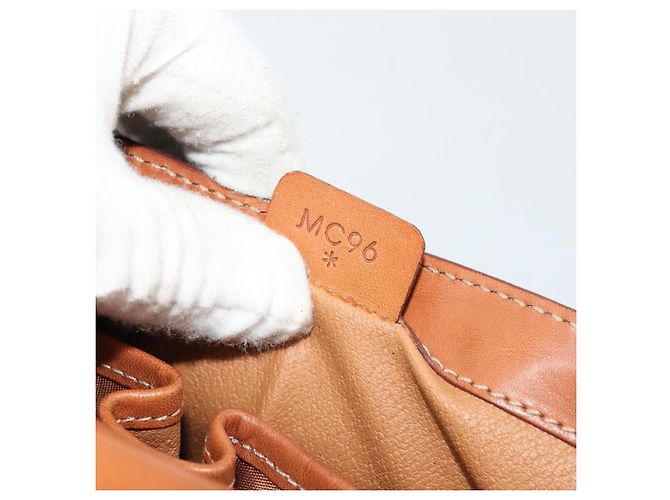 16 Céline CELINE Borsa Macadam Canvas Horse Carriage in PVC e pelle Marrone Oro Autentica 184567 D'oro - vista 12