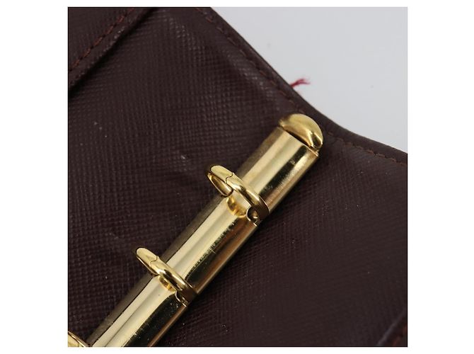 LOUIS VUITTON Monogram Mini Agenda PM Day Planner Cover Red R20912 Auth BA13432 Roja - vista 10