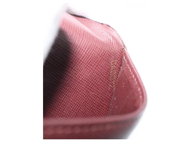 LOUIS VUITTON Monogram Mini Agenda PM Day Planner Cover Red R20912 Auth BA13432 Roja - vista 11