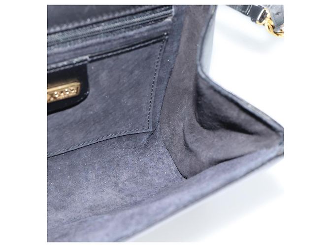 Borsa a Spalla GUCCI in Pelle Nera e Oro Auth BA13381 Nero D'oro - vista 18