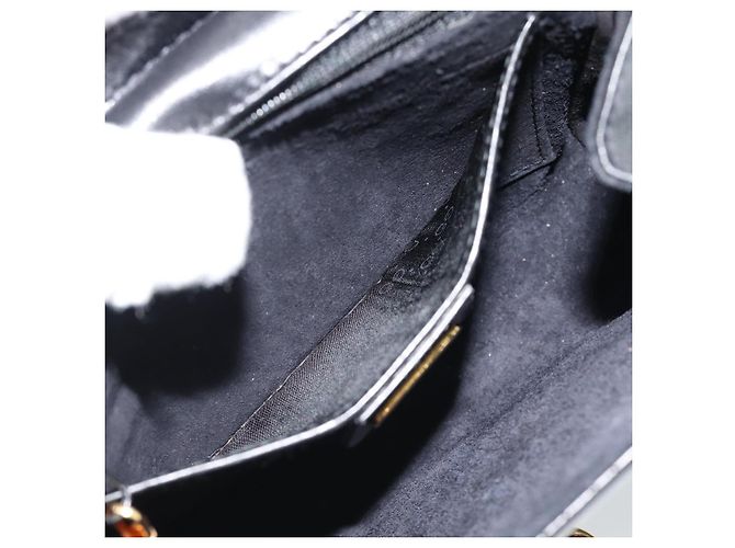 Borsa a Spalla GUCCI in Pelle Nera e Oro Auth BA13381 Nero D'oro - vista 22
