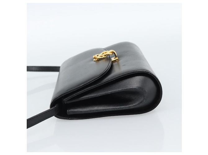 Borsa a Spalla GUCCI in Pelle Nera e Oro Auth BA13381 Nero D'oro - vista 4
