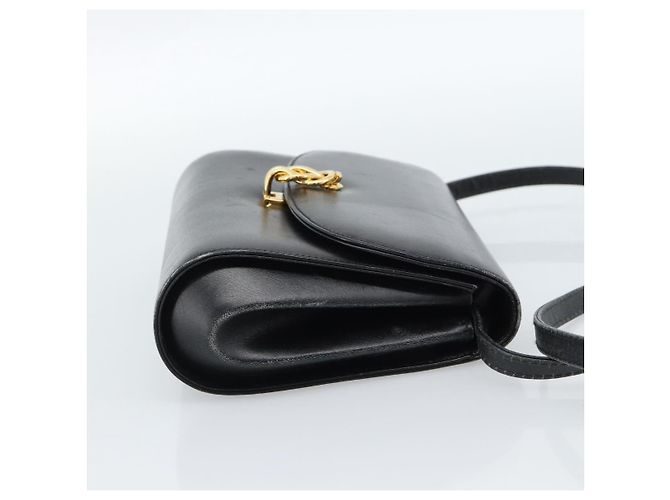 Borsa a Spalla GUCCI in Pelle Nera e Oro Auth BA13381 Nero D'oro - vista 5