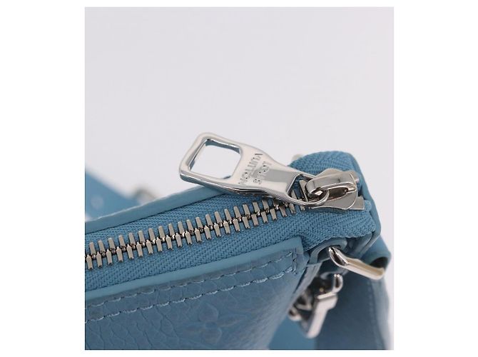 LOUIS VUITTON Monogram Yayoi Kusama Hobo Cruiser Bag Blue M21716 Auth 184962SM Blu chiaro - vista 10