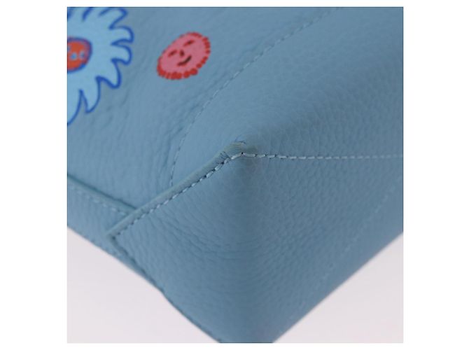 LOUIS VUITTON Monogram Yayoi Kusama Hobo Cruiser Bag Blue M21716 Auth 184962SM Blu chiaro - vista 15