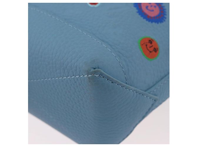 LOUIS VUITTON Monogram Yayoi Kusama Hobo Cruiser Bag Blue M21716 Auth 184962SM Blu chiaro - vista 16