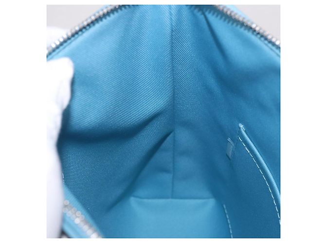 LOUIS VUITTON Monogram Yayoi Kusama Hobo Cruiser Bag Blue M21716 Auth 184962SM Blu chiaro - vista 19