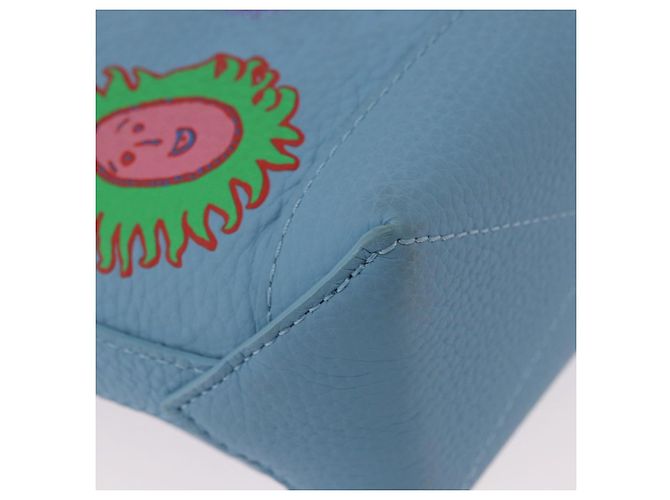 LOUIS VUITTON Monogram Yayoi Kusama Hobo Cruiser Bag Blue M21716 Auth 184962SM Blu chiaro - vista 9