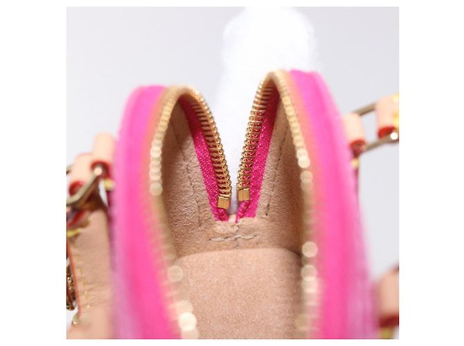 LOUIS VUITTON Monogram Vernis Micro Alma Bag Charm Pink M01706 LV Auth 185054SAM Rosa - vista 22