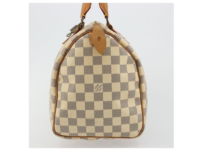 LOUIS VUITTON Borsa Damier Azur Speedy 30 N41533 LV Auth 184391A - vista 3