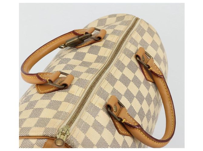 LOUIS VUITTON Borsa Damier Azur Speedy 30 N41533 LV Auth 184391A - vista 6