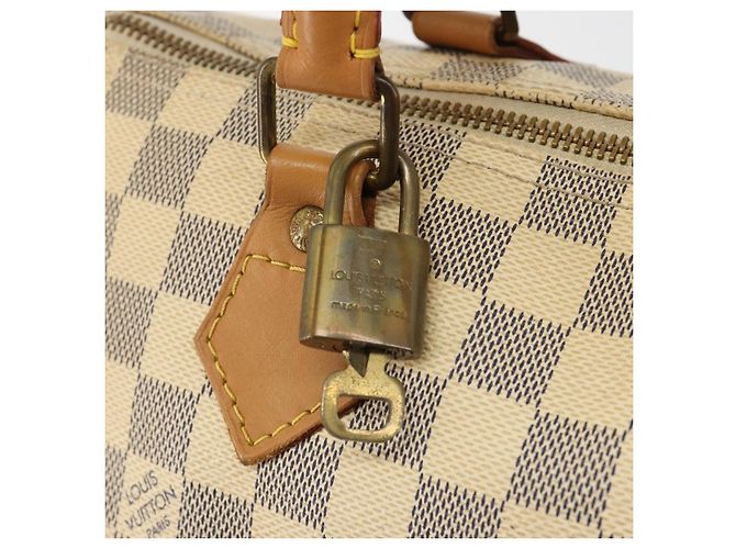 LOUIS VUITTON Borsa Damier Azur Speedy 30 N41533 LV Auth 184391A - vista 9