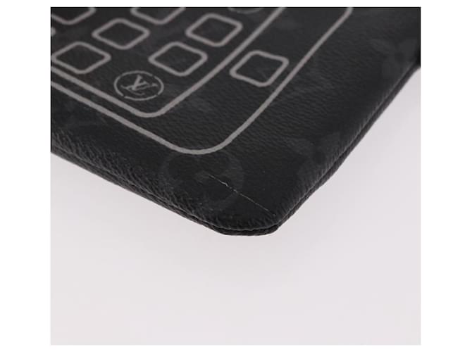 LOUIS VUITTON Monogram Eclipse Fragment iPhone Case M64433 LV Auth 184781M Monogramma - vista 15