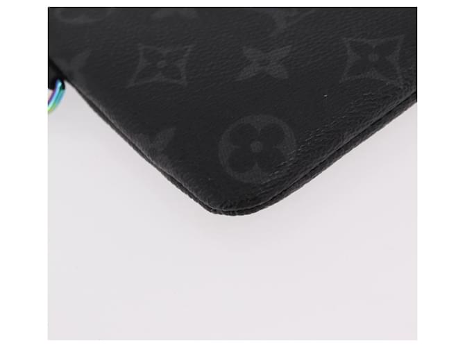 LOUIS VUITTON Monogram Eclipse Fragment iPhone Case M64433 LV Auth 184781M Monogramma - vista 16