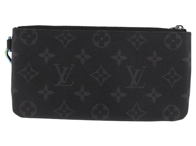 LOUIS VUITTON Monogram Eclipse Fragment iPhone Case M64433 LV Auth 184781M Monogramma - vista 2